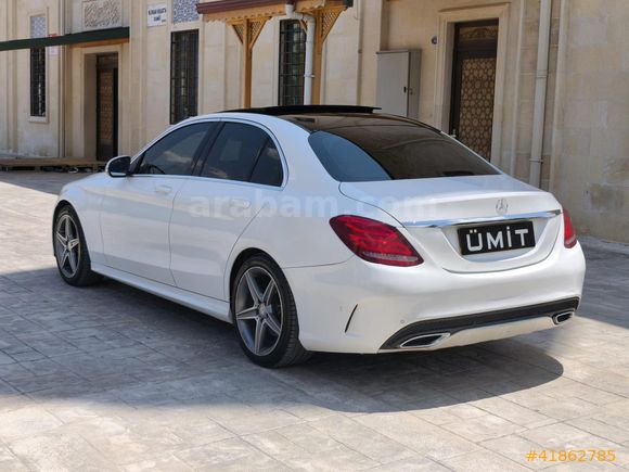 ÜMİT AUTO/2015/CAM TAVAN/MERCEDES/C 200D/AMG/233.BİN.KM/