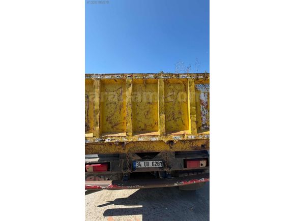 MAVİYEŞİL GROUP'DAN-2017-FORD-CARGO-2533-DAMPERLİ KAMYON-YATAKLI