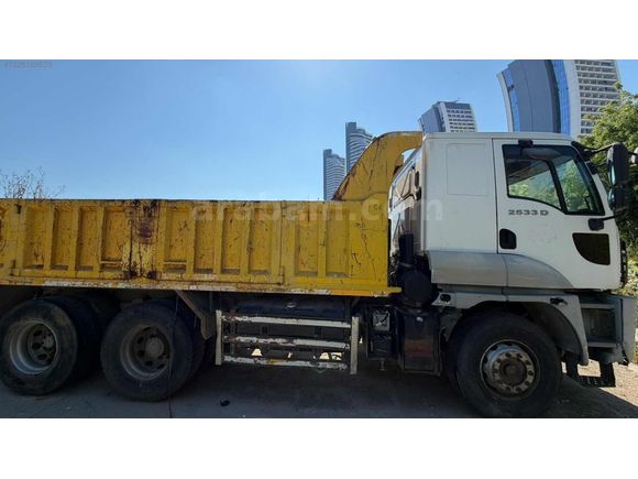 MAVİYEŞİL GROUP'DAN-2017-FORD-CARGO-2533-DAMPERLİ KAMYON-YATAKLI