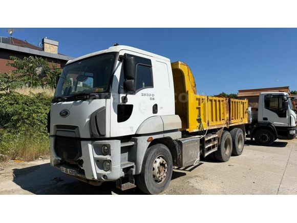 MAVİYEŞİL GROUP'DAN-2017-FORD-CARGO-2533-DAMPERLİ KAMYON-YATAKLI