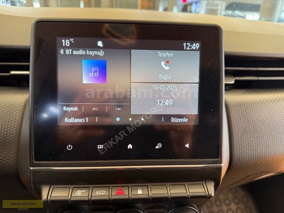 2020 RENAULT CLİO 1.3 TCE TOUCH PAKET 130 HP