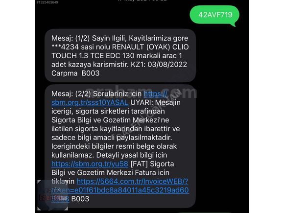 GALERİ GÖKHAN DAN CLIO 2020 1.3 TCE TOUCH PAKET