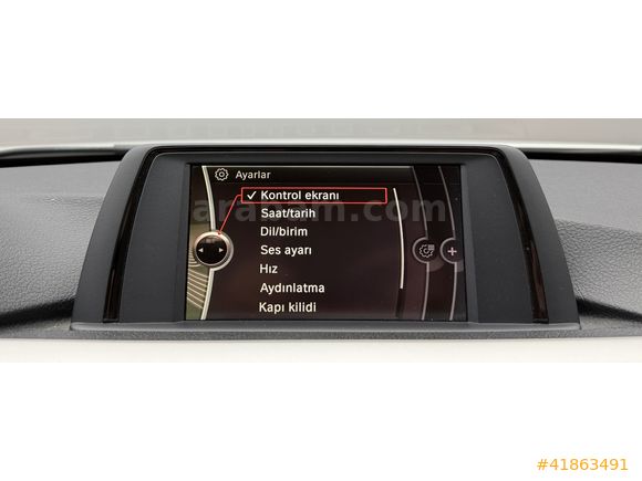 2013 BMW 3.20d 190 HP STANDART M.EKRAN