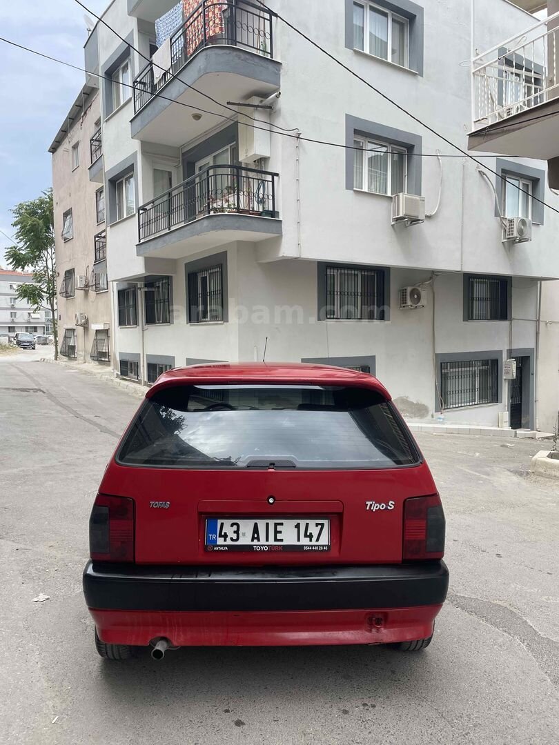 Galeriden Fiat Tipo 1.6 S 1994 Model İzmir 300.000 km Kırmızı 5