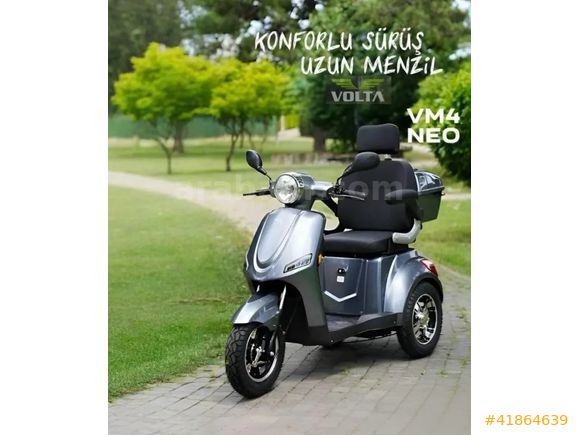 Moto Motto'dan VOLTA VM4 Neo Vade Farksız 6 Taksit imkanıyla