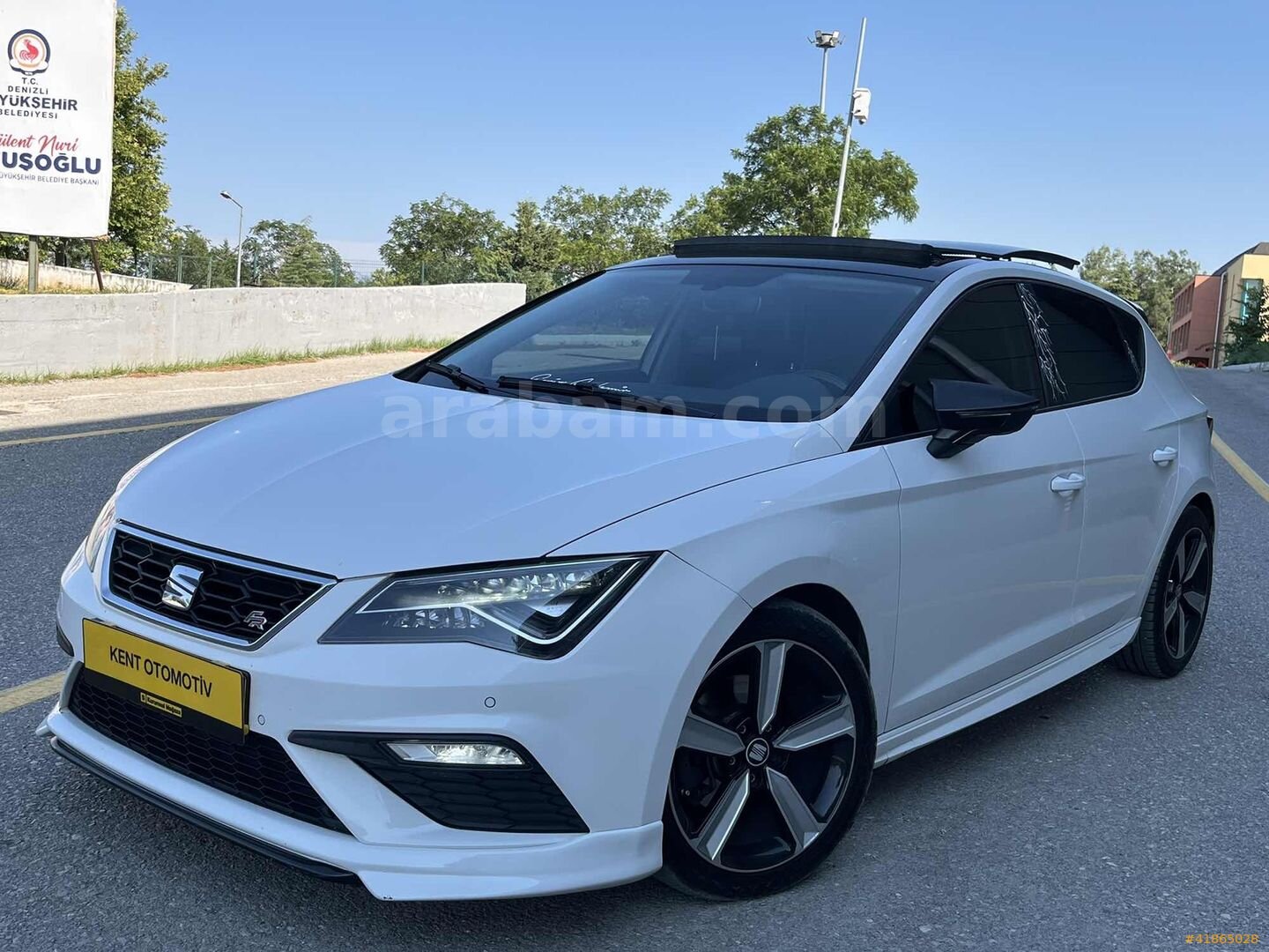 Galeriden Seat Leon 1.4 TSI FR 2018 Model Denizli 117.000 km Beyaz 2