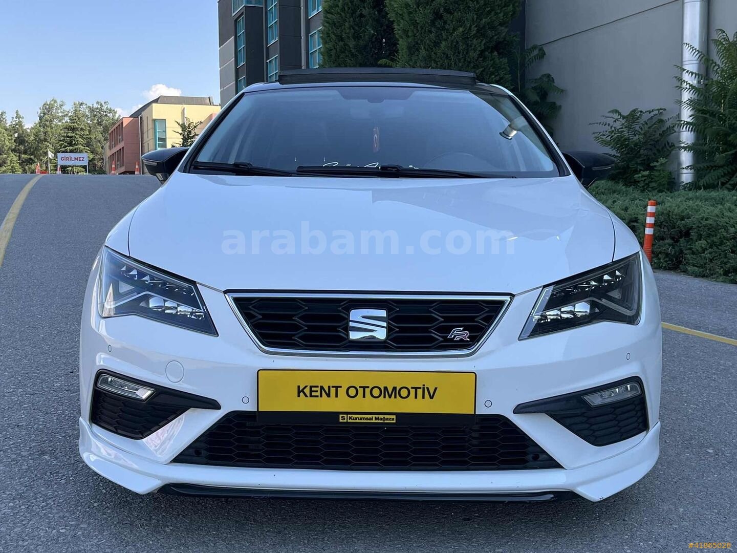 Galeriden Seat Leon 1.4 TSI FR 2018 Model Denizli 117.000 km Beyaz 3