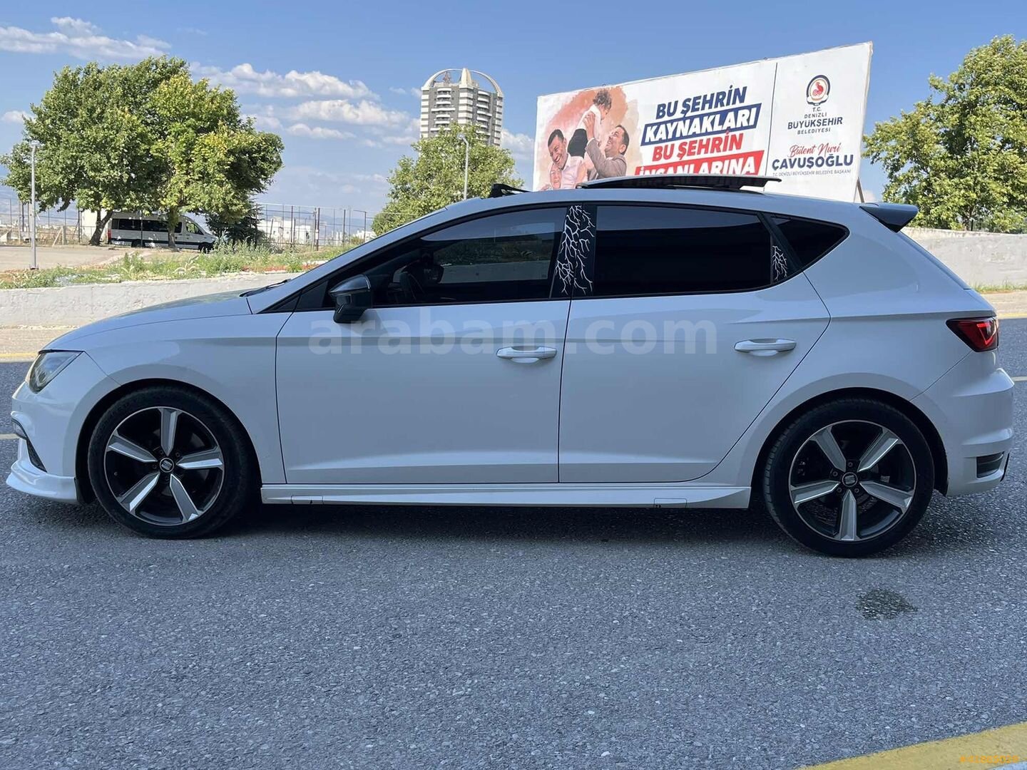 Galeriden Seat Leon 1.4 TSI FR 2018 Model Denizli 117.000 km Beyaz 7