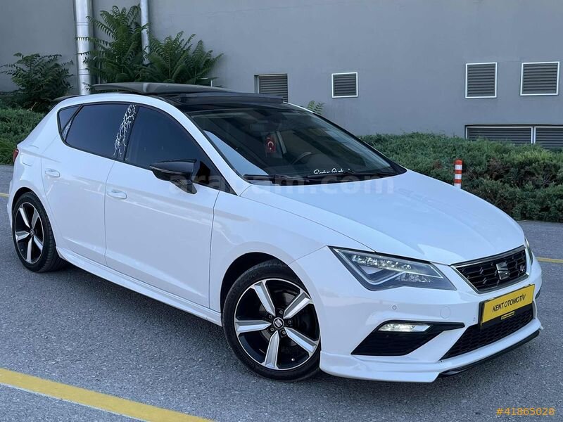 Galeriden Seat Leon 1.4 TSI FR 2018 Model Denizli 117.000 km Beyaz