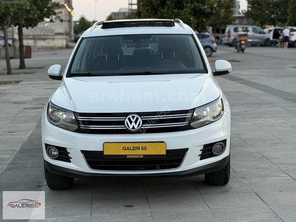 GALERİ55'TEN 2015 MODEL 197100 KM HATASIZ BOYASIZ TİGUAN 2.0 TDI