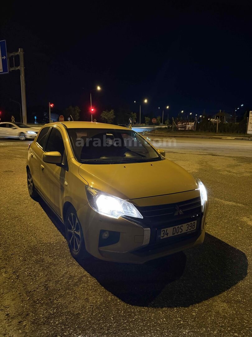 Sahibinden Mitsubishi Space Star 1.2 CVT 2020 Model Erzurum 68.000 km Sarı 2