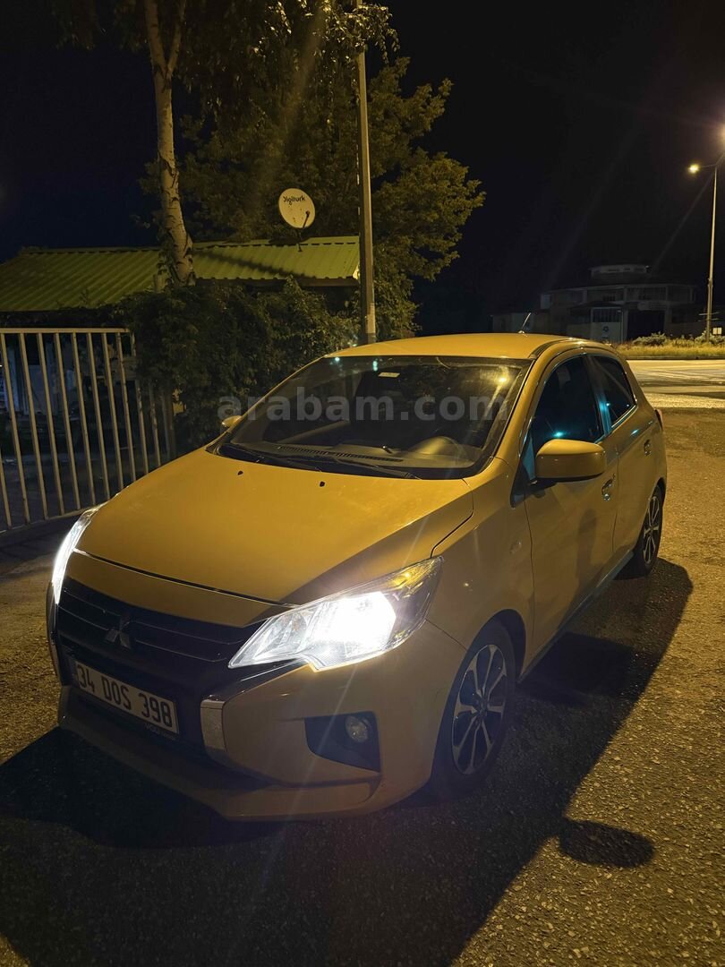Sahibinden Mitsubishi Space Star 1.2 CVT 2020 Model Erzurum 68.000 km Sarı 3