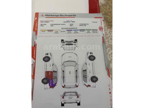 Dacia Duster 4x4 yeni kasa
