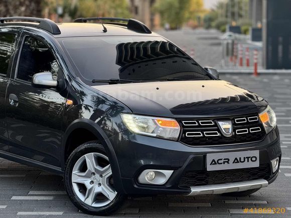 DEĞİŞENSİZ SADECE 105 BİN KM MAKYAJLI STEPWAY 1.5 DCI SANDERO