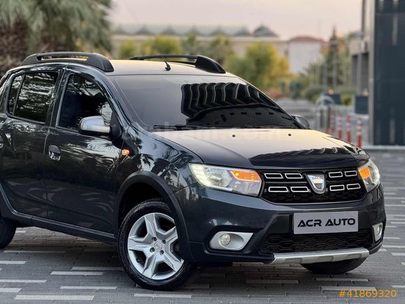 DEĞİŞENSİZ SADECE 105 BİN KM MAKYAJLI STEPWAY 1.5 DCI SANDERO