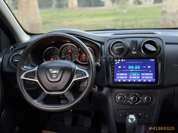 DEĞİŞENSİZ SADECE 105 BİN KM MAKYAJLI STEPWAY 1.5 DCI SANDERO