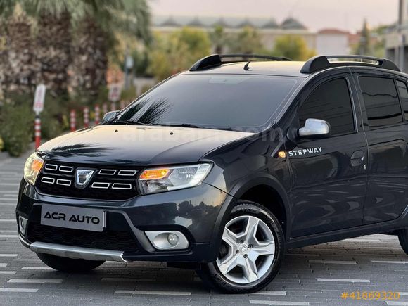 DEĞİŞENSİZ SADECE 105 BİN KM MAKYAJLI STEPWAY 1.5 DCI SANDERO