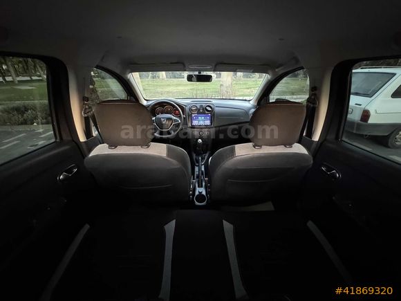 DEĞİŞENSİZ SADECE 105 BİN KM MAKYAJLI STEPWAY 1.5 DCI SANDERO