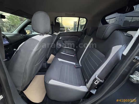DEĞİŞENSİZ SADECE 105 BİN KM MAKYAJLI STEPWAY 1.5 DCI SANDERO