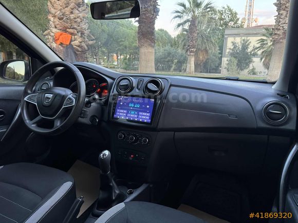 DEĞİŞENSİZ SADECE 105 BİN KM MAKYAJLI STEPWAY 1.5 DCI SANDERO