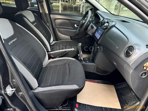 DEĞİŞENSİZ SADECE 105 BİN KM MAKYAJLI STEPWAY 1.5 DCI SANDERO