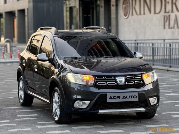 DEĞİŞENSİZ SADECE 105 BİN KM MAKYAJLI STEPWAY 1.5 DCI SANDERO