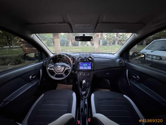 DEĞİŞENSİZ SADECE 105 BİN KM MAKYAJLI STEPWAY 1.5 DCI SANDERO