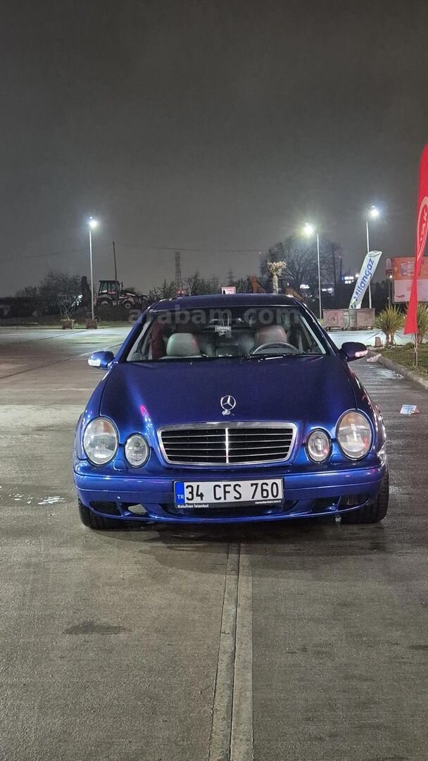 Sahibinden Mercedes - Benz CLK 200 Kompressor Elegance 1998 Model İstanbul 327.000 km Mavi 3