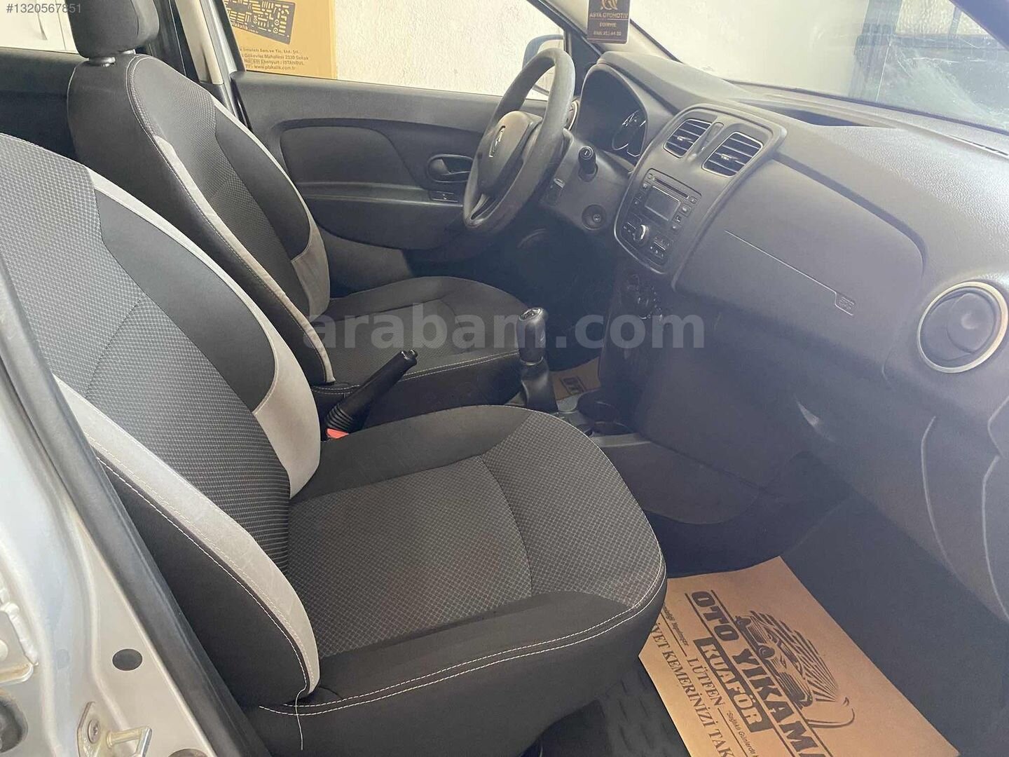 Galeriden Renault Symbol 1.2 Joy 2015 Model Edirne 181.000 km Gri 6