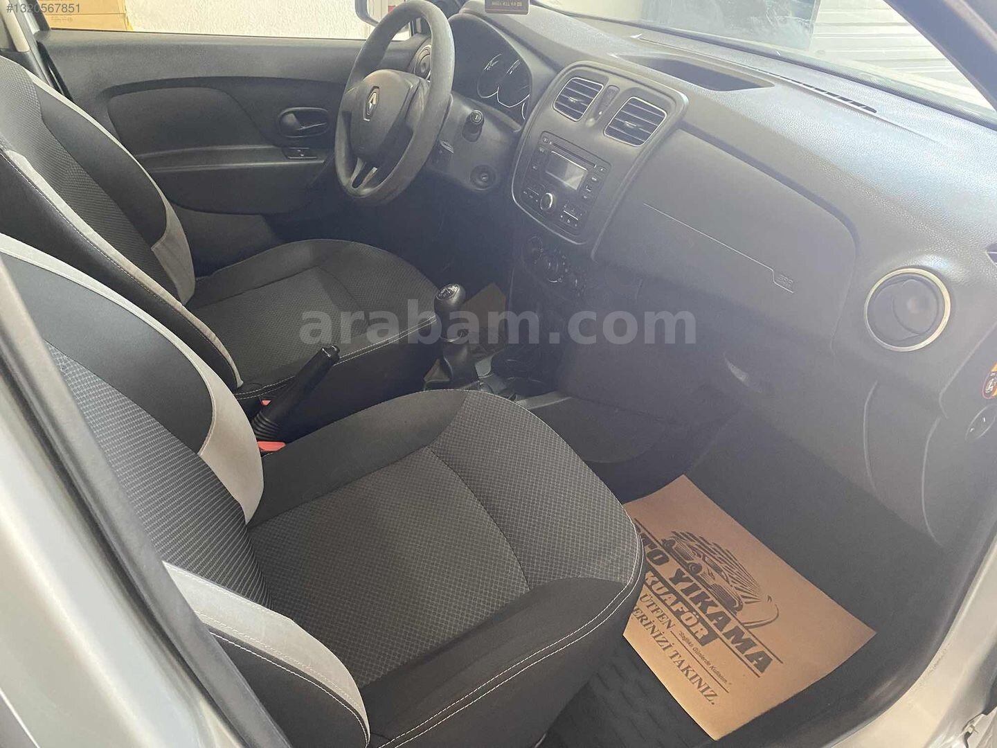 Galeriden Renault Symbol 1.2 Joy 2015 Model Edirne 181.000 km Gri 7