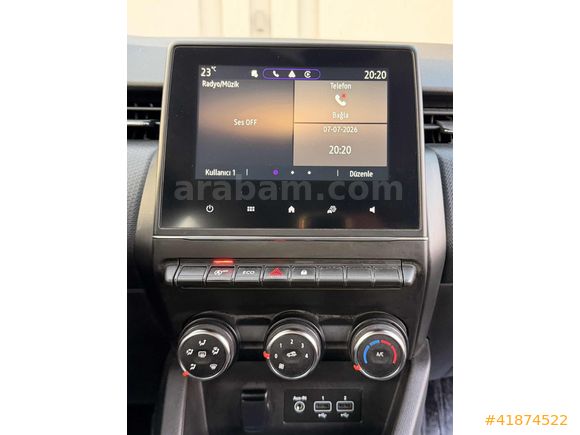 HATASIZ BOYASIZ SERVİS BAKIMLI 2023 CLİO 1.0TCE TOUCH+110.000 KM
