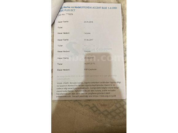 Sahibinden Hyundai Accent Blue 1.6 CRDI Mode Plus 2015 Model