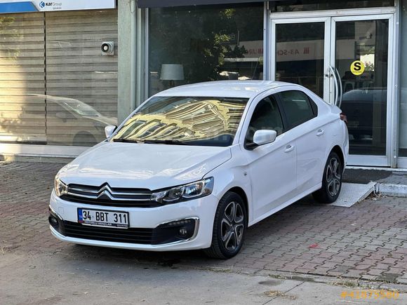 2019 CİTROEN C-ELYSEE 1.5 BLUE HDİ BAKIMLI AİLE ARACI