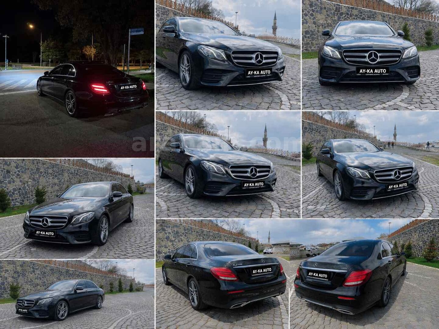 Galeriden Mercedes - Benz E 180 AMG 2018 Model Erzurum 134.000 km Siyah 2