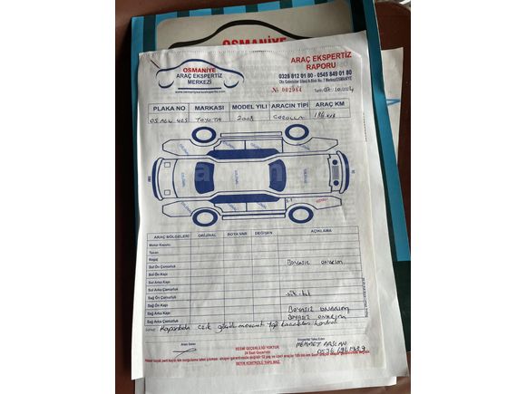 Sahibinden Toyota Corolla 1.6 Elegant 2008 Model