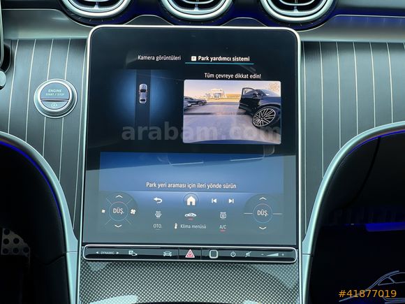 2024/7.500 KM /MERCEDES C200/4 MATİC/TABA/ISITMA/19 JANT/E.BGJ/