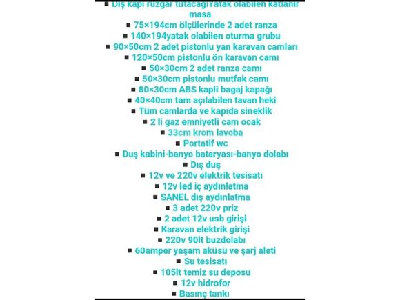 Sahibinden Karavan Çekme