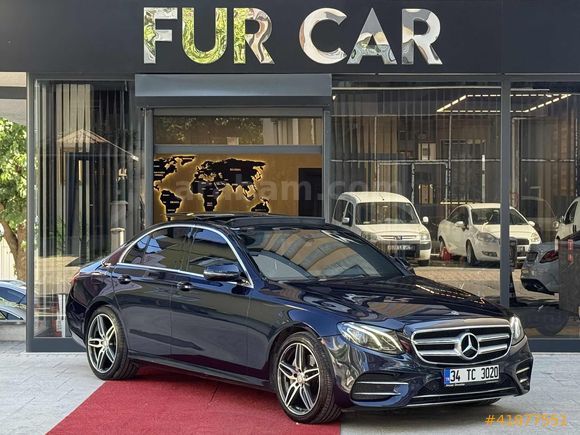 FUR CAR'DAN MERCEDES E180 AMG CAM TAVAN COMMAND ÖZEL TC PLAKA