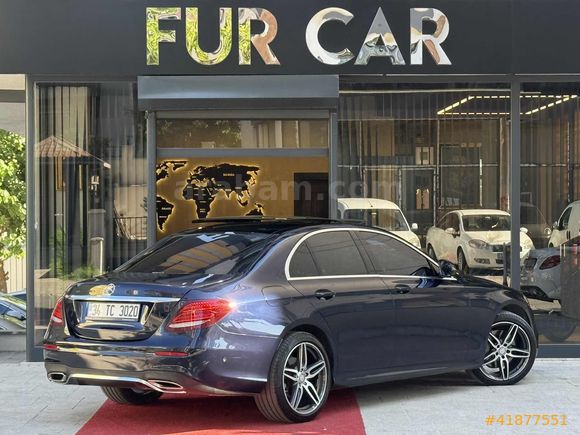 FUR CAR'DAN MERCEDES E180 AMG CAM TAVAN COMMAND ÖZEL TC PLAKA