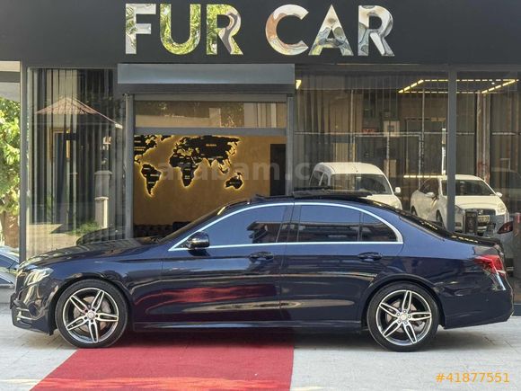 FUR CAR'DAN MERCEDES E180 AMG CAM TAVAN COMMAND ÖZEL TC PLAKA