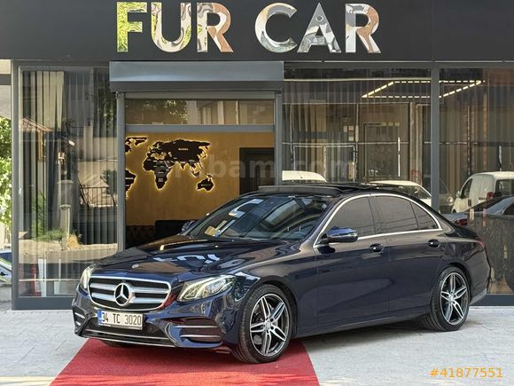 FUR CAR'DAN MERCEDES E180 AMG CAM TAVAN COMMAND ÖZEL TC PLAKA