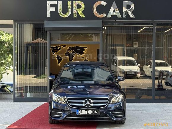 FUR CAR'DAN MERCEDES E180 AMG CAM TAVAN COMMAND ÖZEL TC PLAKA