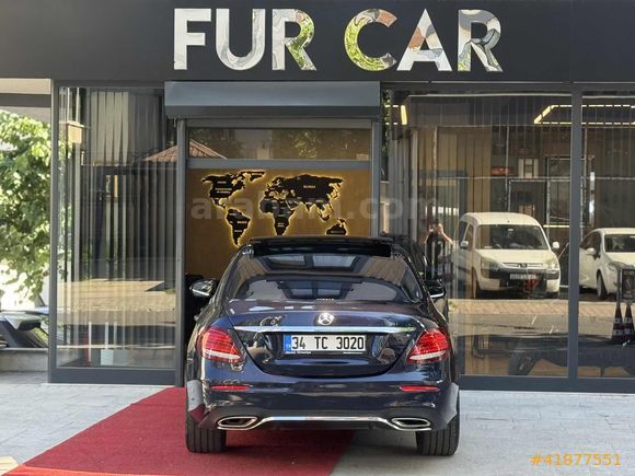 FUR CAR'DAN MERCEDES E180 AMG CAM TAVAN COMMAND ÖZEL TC PLAKA