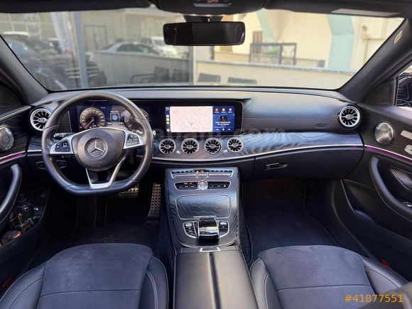 FUR CAR'DAN MERCEDES E180 AMG CAM TAVAN COMMAND ÖZEL TC PLAKA