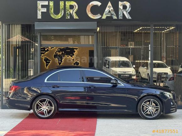 FUR CAR'DAN MERCEDES E180 AMG CAM TAVAN COMMAND ÖZEL TC PLAKA