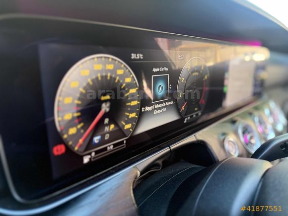 FUR CAR'DAN MERCEDES E180 AMG CAM TAVAN COMMAND ÖZEL TC PLAKA