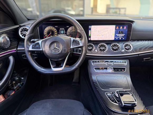 FUR CAR'DAN MERCEDES E180 AMG CAM TAVAN COMMAND ÖZEL TC PLAKA