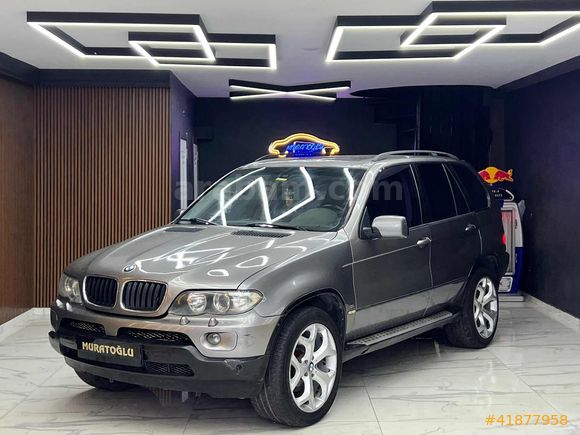 MURATOĞLU__2005 BMW X5 PREMİUM 4x4 OTOMATİK 3.0D 340.000KM