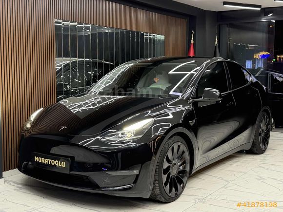 MURATOĞLU__2023 TESLA MODEL Y PERFORMANCE 4ÇEKER 534HP BOYASIZ