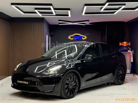 MURATOĞLU__2023 TESLA MODEL Y PERFORMANCE 4ÇEKER 534HP BOYASIZ